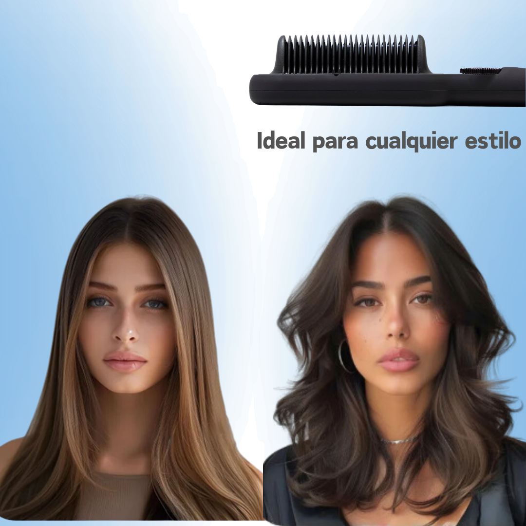 Moldea tu Cabello en 5 Min - GlamEaseBrush™️