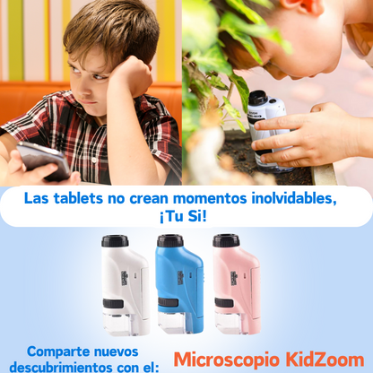 Regalales momentos inolvidables con  Microscopio KidZoom™️